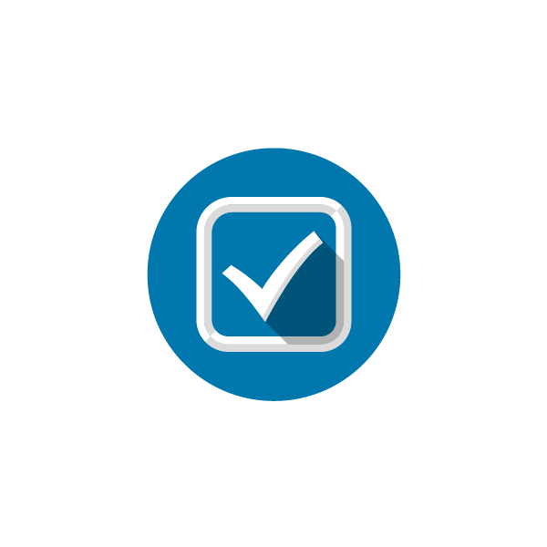 Check mark in medium blue circle-01